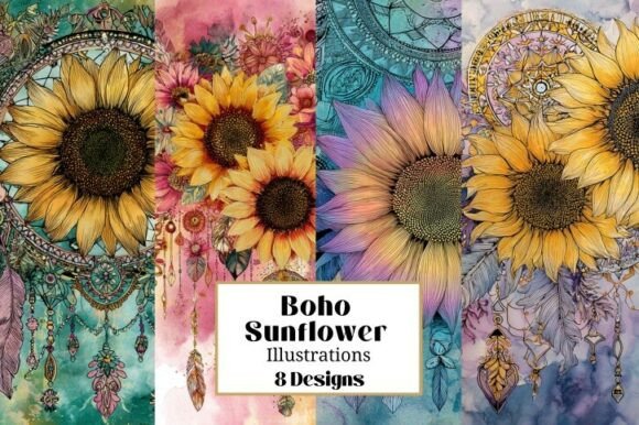 Infuse Your Projects with Bohemian Sunflower Charm