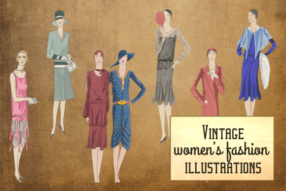 Timeless Elegance: Using Vintage Fashion Illustrations in Modern Projects