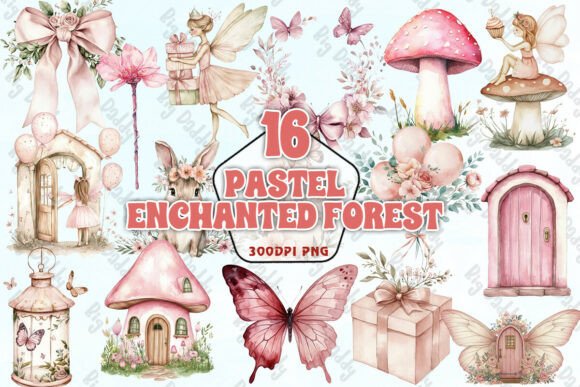Unlocking Whimsy: The Power of Pastel Enchanted Forest Illustrations